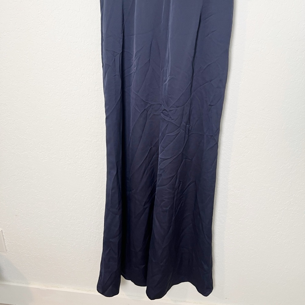 Aqua One Shoulder Maxi Evening Dress - Picture 8 of 11